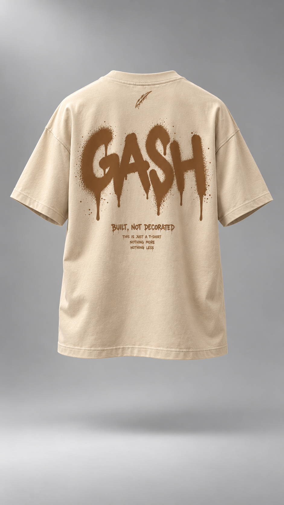 GASH VANDL Tee - Beige / Hazelnut