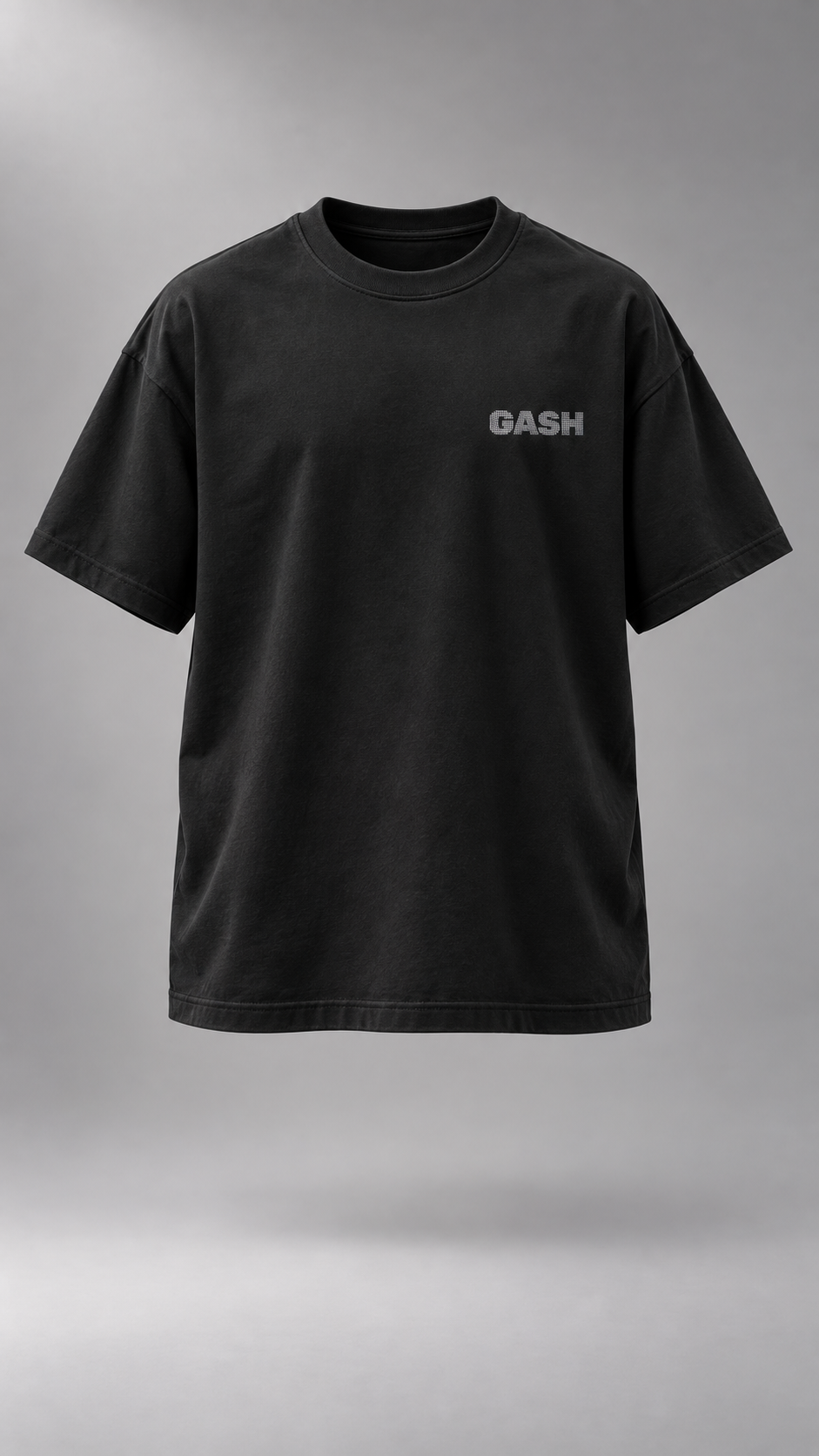 GASH PHANTOM Tee - Black / White