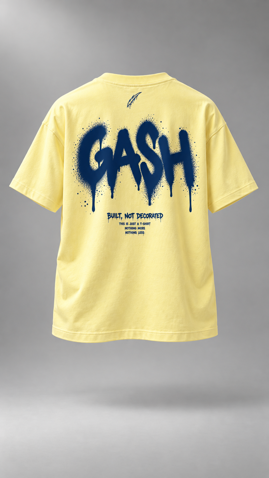 GASH VANDL Tee - Butter / Navy