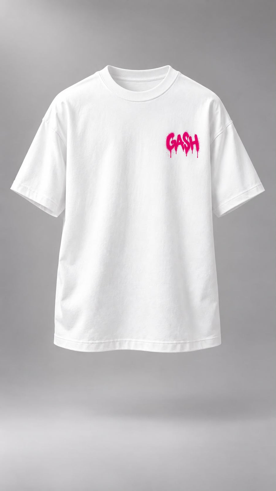 GASH VANDL Tee - White / Pink