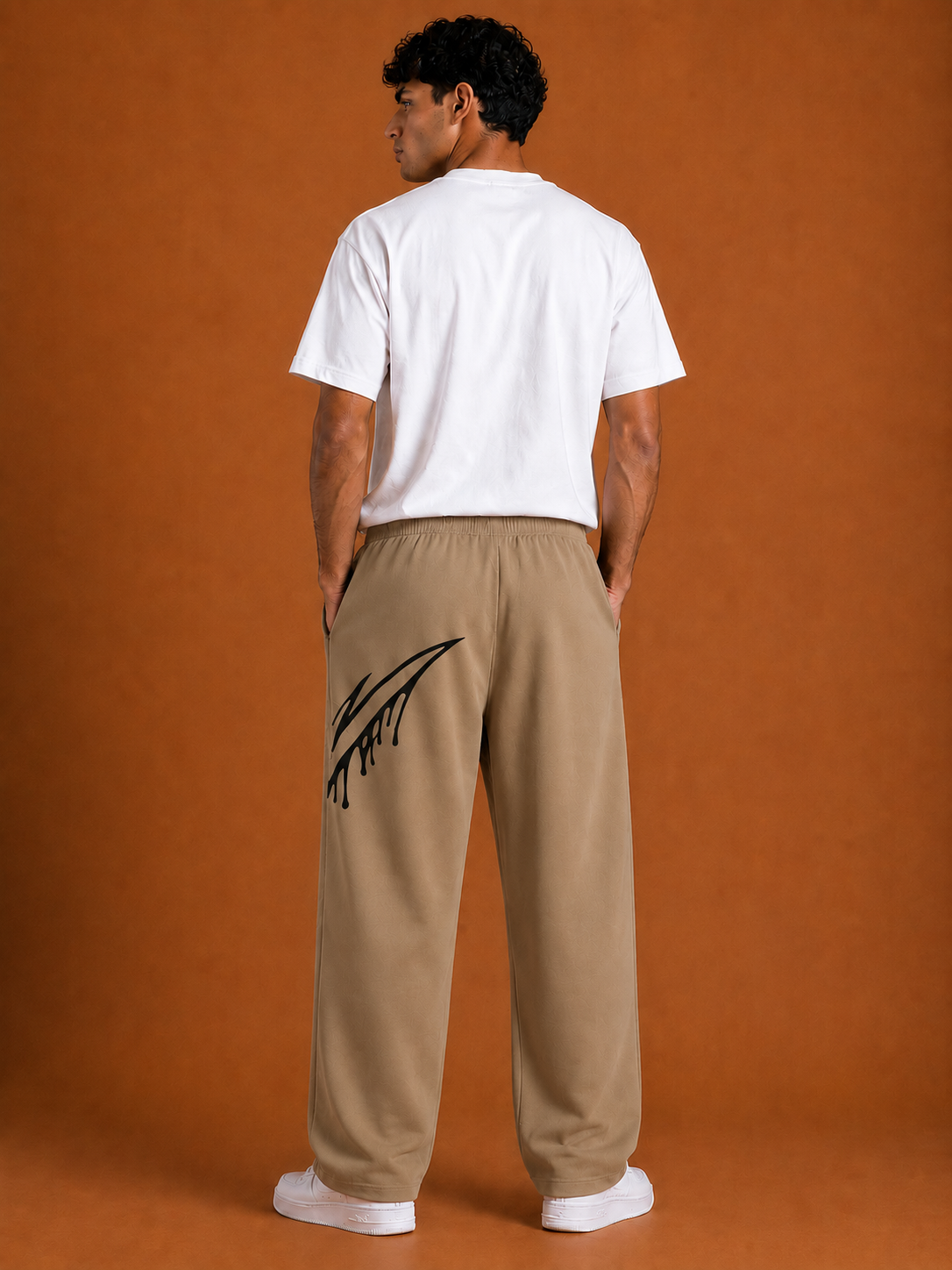 GASH VANDL Pants - Khaki / Black