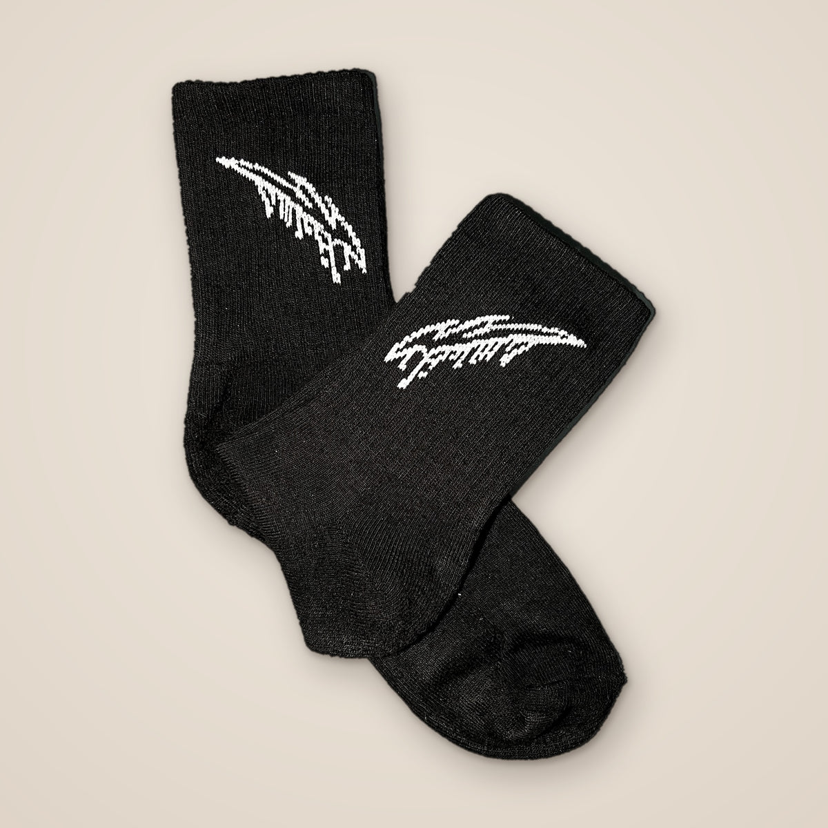 GASH STAPLE Socks - Black / White